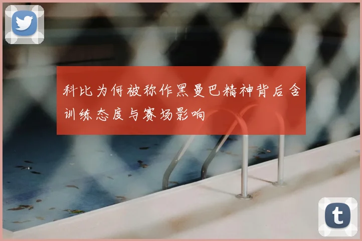 科比为何被称作黑曼巴精神背后含训练态度与赛场影响